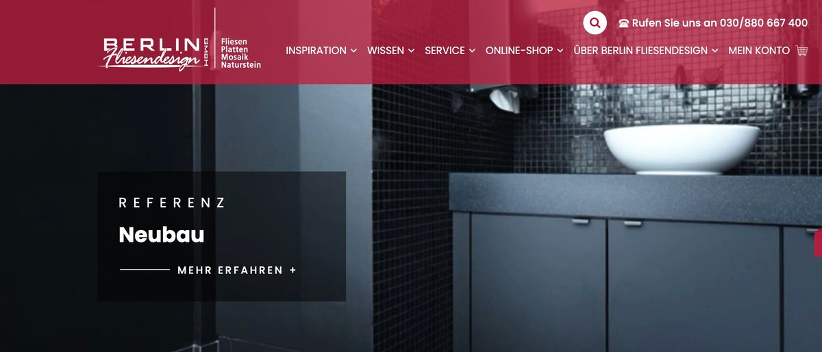 Berlin Fliesendesign – Referenz Agentur Emilian