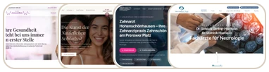 Websites, die die Agentur Emilian gebaut hat